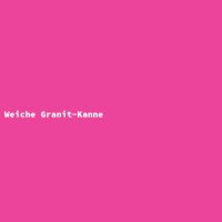 Weiche Granit-Kanne