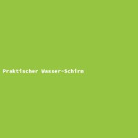 Praktischer Wasser-Schirm