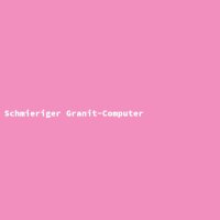 Schmieriger Granit-Computer